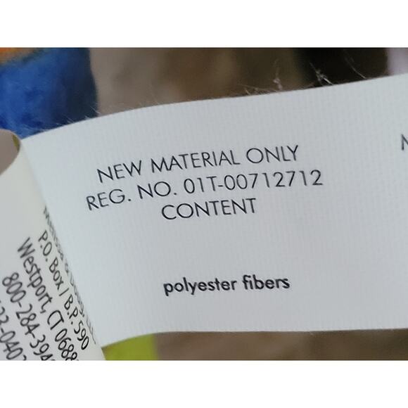 MELISSA & DOUG Large 27” BEEPOSH ELVIS THE LION Plush Stuffed Multicolor Striped - Picture 7 of 8